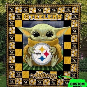 Baby Yoda Pittsburgh Steelers Baby…