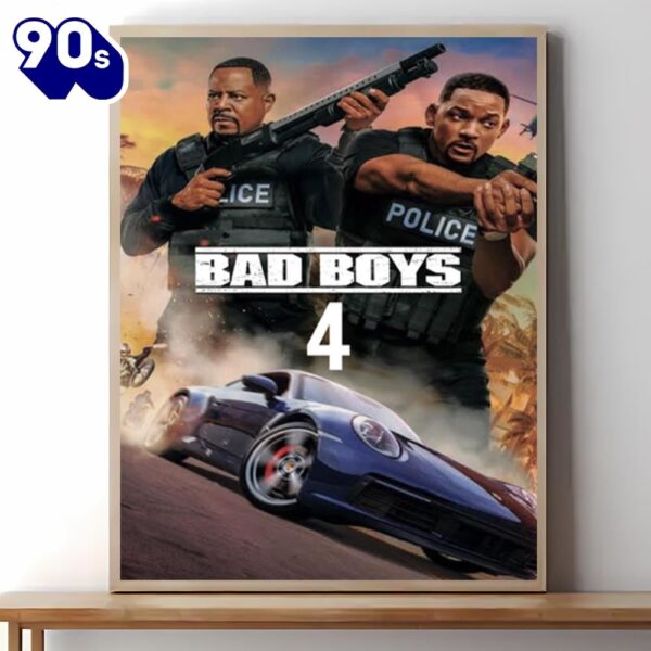 Bad Boys 4 Decorations Poster Canvas