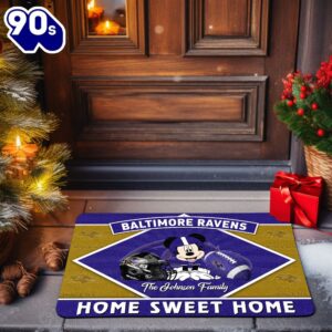 Baltimore Ravens Doormat Custom Your…