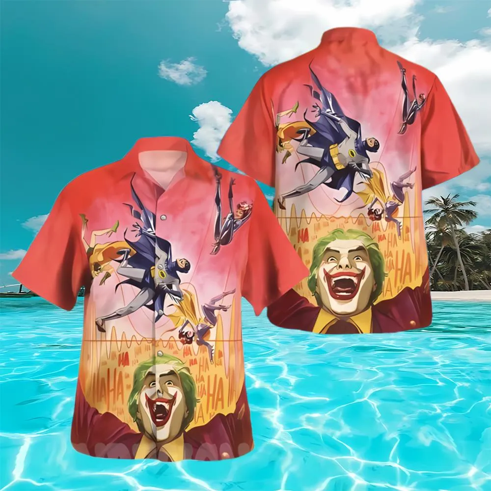 Batman 1966 The Joker All Over Print Hawaiian Shirt