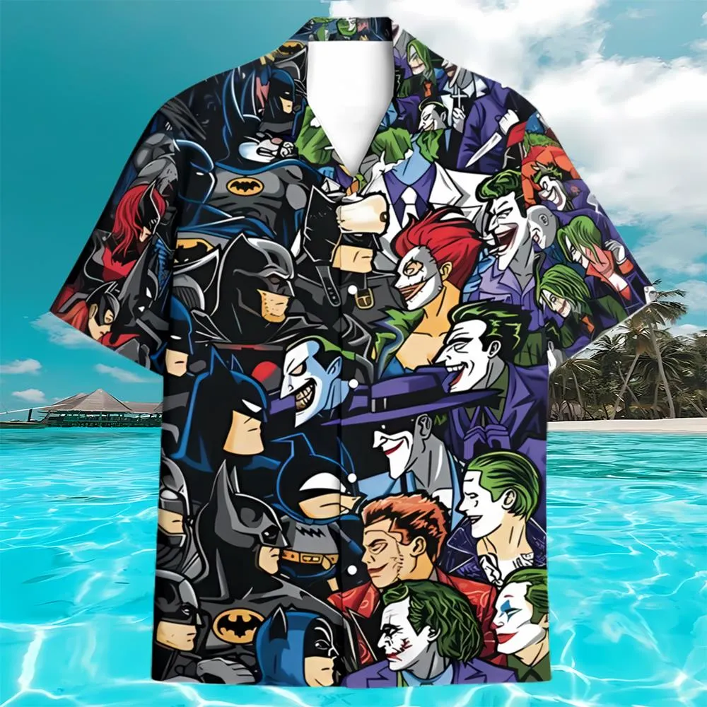 Batman With Joker Hawaii Shirt