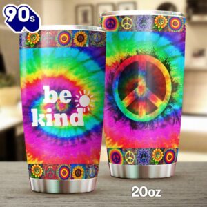 Be Kind Hippie Personalized Tumbler