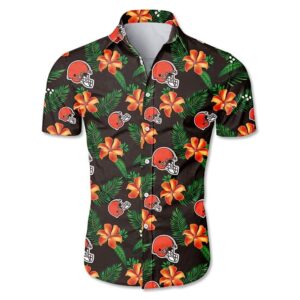 Beach Shirt Cleveland Browns Hawaiian…