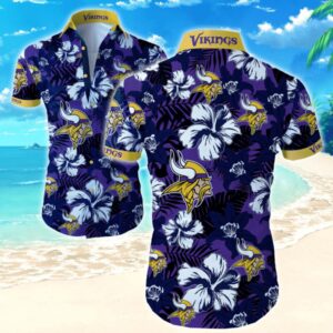 Beach Shirt NFL Minnesota Vikings Hawaiian Shirt