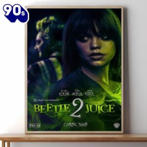 Beetlejuice 2 Movie Poster Wall…