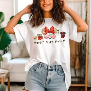 Best Day Ever T-Shirt Disney Trip Shirts Cute Disney Snacks Shirt