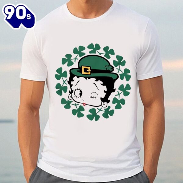 Betty Boop St Patricks Day Leprechaun Shirt