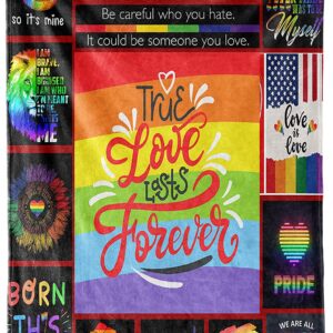 Blankets Lgbt Gay Pride I Lick It So ItS Mine Love Is Love Pride Blanket For Lgbtq 2