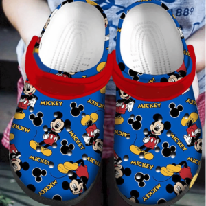 Blue Mickey Mouse 3D Clog…