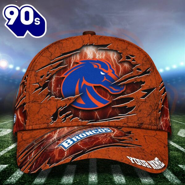 Boise State Broncos Cap Custom Your Name And Number NCAA Cap