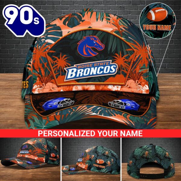 Boise State Broncos Football Team Cap Personalized Your Name NCAA Cap