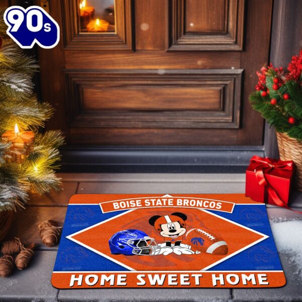 Boise State Broncos NCAA And Mickey Mouse Doormat