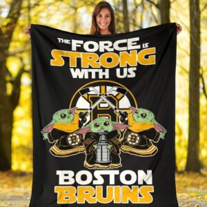 Boston Bruins Baby Yoda Fleece…