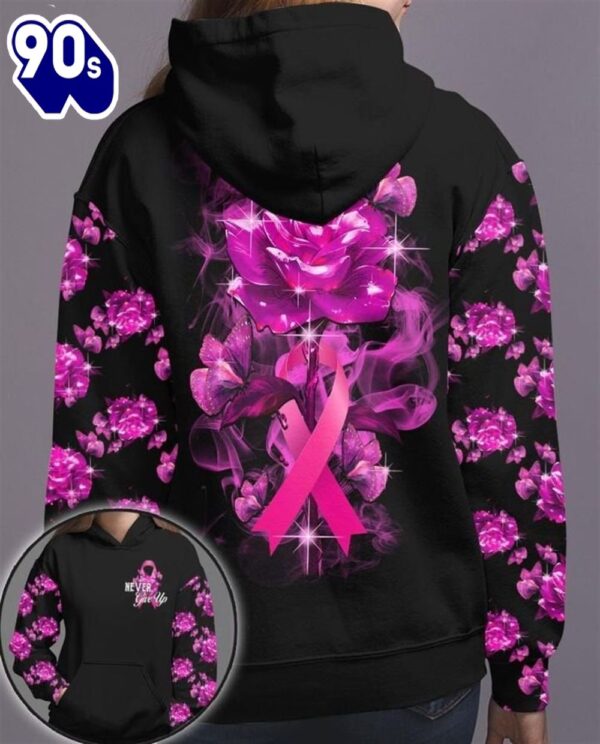 Breast Cancer Awareness 3D All Over Print Shirts Pink Ribbon Rose Butterfly