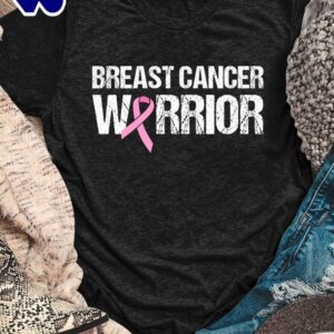 Breast Cancer Warrior Pink Ribbon…