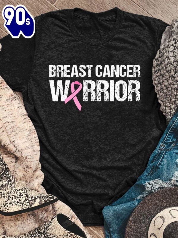 Breast Cancer Warrior Pink Ribbon – Breast Cancer Awareness Shirt