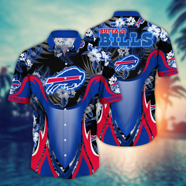 Buffalo Bills NFL Hawaiian Shirt Solstice Aloha Shirt