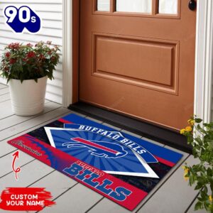 Buffalo Bills NFL-Personalized Doormat For…