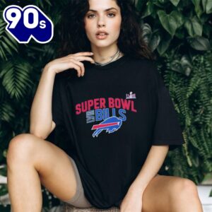 Buffalo Bills Super Bowl Lviii Team Logo Lockup 2024 Shirt