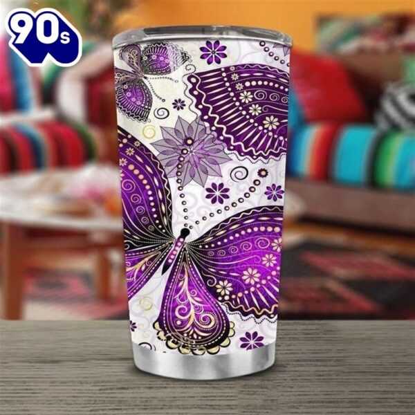 Butterfly Hippie Tumbler