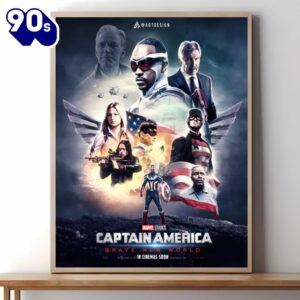 Captain America Brave New World 2024 Poster