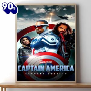 Captain America Brave New World Movie Poster Decor For Any Room