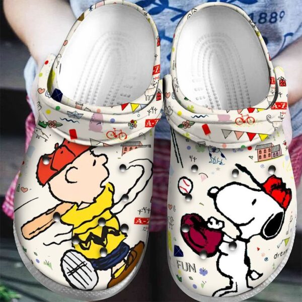 Cartoon Snpy Snoopy Dog Custom Crocs Shoes Birthday Gift