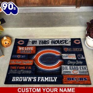 Chicago Bears NFL-Custom Doormat For…