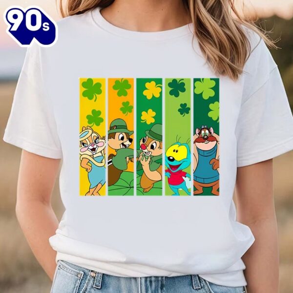 Chip And Dale St Patricks Day Funny Shirt, Disneyland Unisex T-shirt