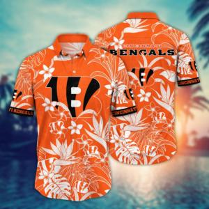 Cincinnati Bengals NFL Hawaiian Shirt…