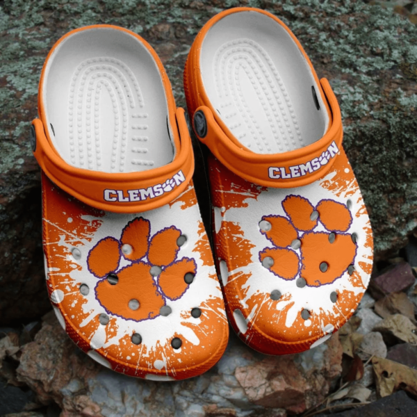 Clemson NCAA Crocs Crocband Shoes Clogs Comfortable For Men Women