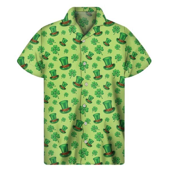 Clover And Hat St. Patrick’s Day Hawaiian Shirt