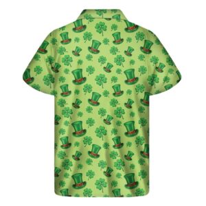 Clover And Hat St Patricks Day Hawaiian Shirt 2