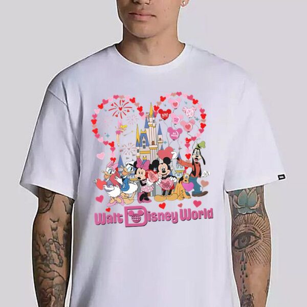 Comfort Colors Disney Valentine ShirtMagic Kingdom Castle