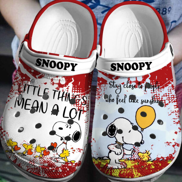 Comic Companion Snoopy Crocs 3D Clogs