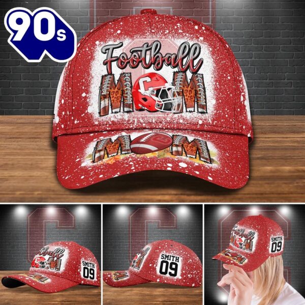 Cornell Big Red Bleached Cap Custom Your Name And Number NCAA Cap