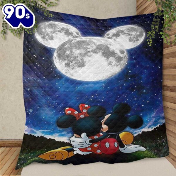 Couple Love Mickey And Minnie Disney 2098 Christmas Gifts Lover Blanket