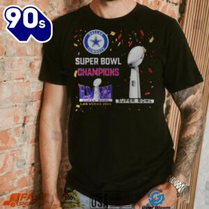 Cowboys Super Bowl Champions Lviii Las Vegas 2024 Shirt