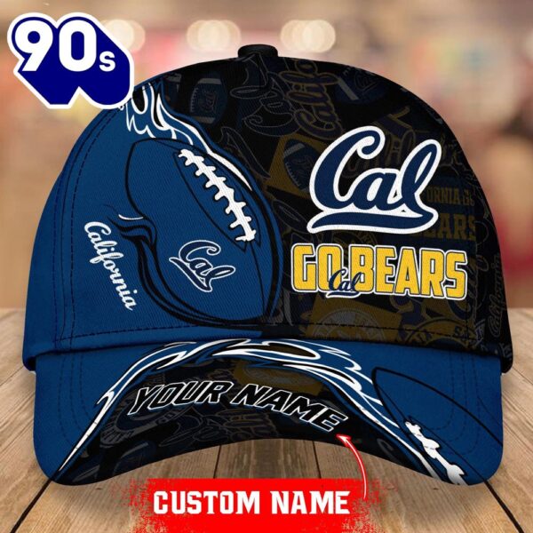 Custom California Golden Bears Unisex Adults Adjustable Snapback Sportswear  NCAA Cap
