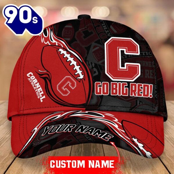 Custom Cornell Big Red Unisex Adults Adjustable Snapback Sportswear  NCAA Cap