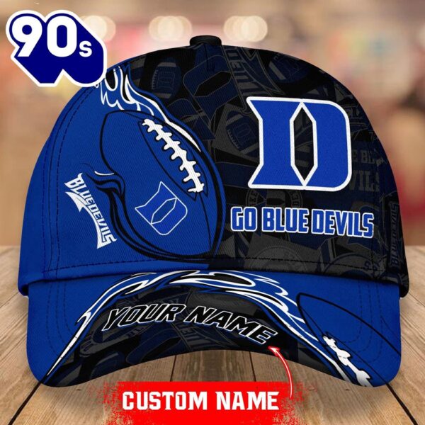Custom Duke Blue Devils Unisex Adults Adjustable Snapback Sportswear  NCAA Cap