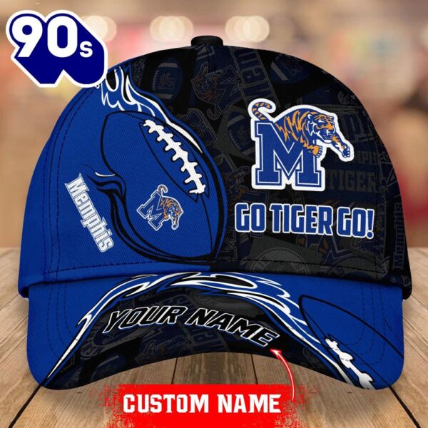 Custom Memphis Tigers Unisex Adults Adjustable Snapback Sportswear  NCAA Cap