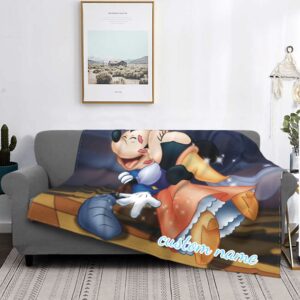 Custom Name Blanket Disney Mickey…