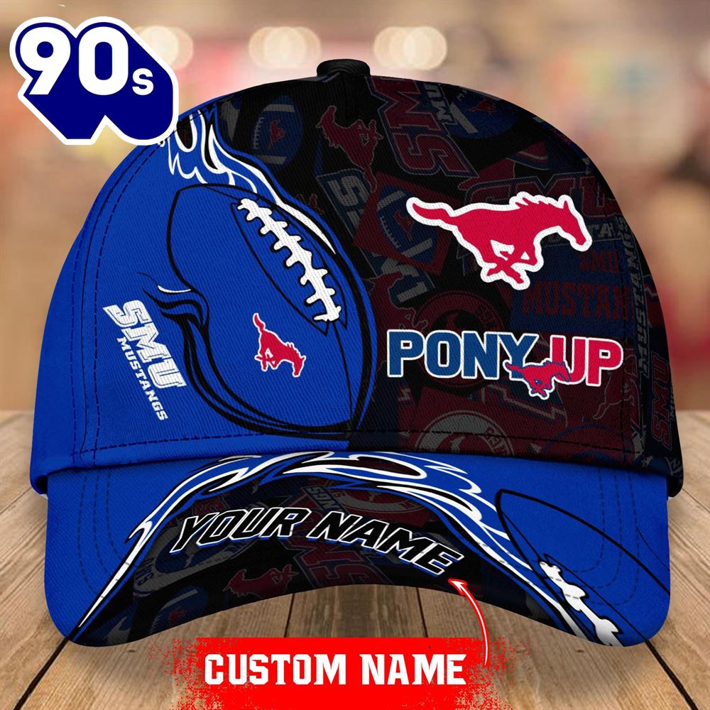 Custom Smu Mustangs Unisex Adults Adjustable Snapback Sportswear NCAA Cap Custom Smu Mustangs Unisex Adults Adjustable Snapback Sportswear NCAA Cap