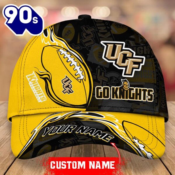 Custom Ucf Knights Unisex Adults Adjustable Snapback Sportswear  NCAA Cap