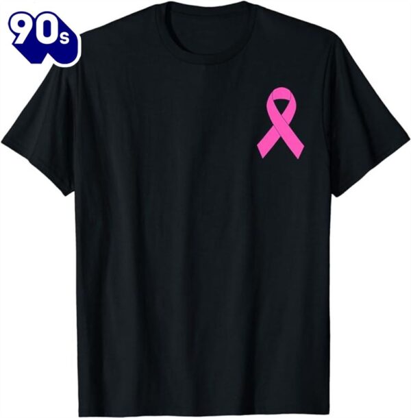 Cute Pink Ribbon Breast Cancer Awareness Shirt