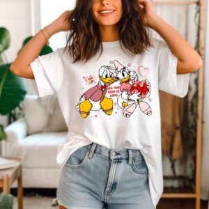 Daisy And Donald Valentines Shirt…