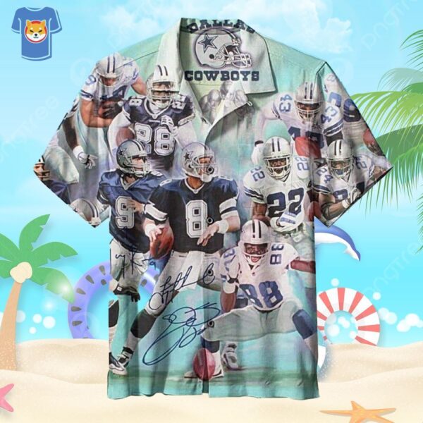 Dallas Cowboys Hawaiian Shirt Summer’s Best Gift for Pals
