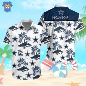 Dallas Cowboys Hawaiian Shirt with…