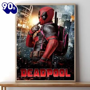 Deadpool 3 Movie Poster Best Print Art